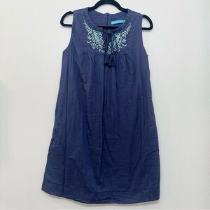 Tori‎ Richard Sleeveless Dress Navy Size 4